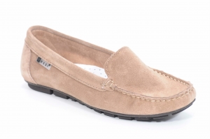 Mokasyny Nessi 17130 Beż W1