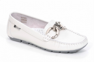 Mokasyny NESSI 21036 Szary 711