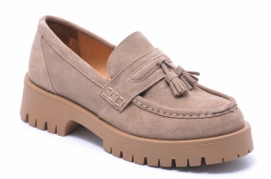 Mokasyny NESSI 21079 Beż W