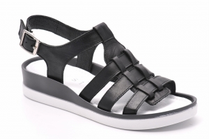 Sandały Nessi 23451 Czarny 12