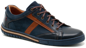 Półbuty Riko 758 Granat