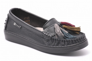  Mokasyny Nessi 18309 Czarny 411