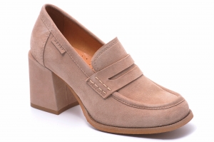 Mokasyny NESSI 23434 Beż 19