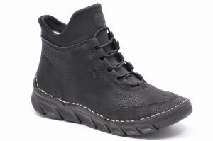 Botki Rieker 55069-00 czarne