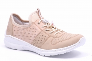 Sneakersy RIEKER L3254-62 Beż