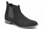 Botki Nessi 24683 Czarne Welur