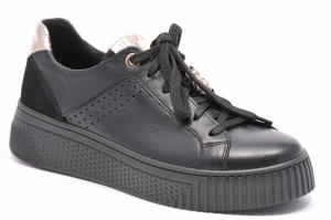 Sneakersy Nessi 24585 SP Czarne