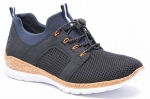 Sneakersy RIEKER N4290-14 Granat