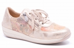 Sneakersy RIEKER N1112-91 Złote
