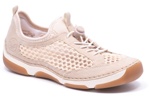 Sneakersy RIEKER 55960-60 Beżowe