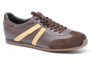 Sneakersy RYŁKO-0WR09-5IVF Brąz