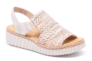 Sandały Rieker 69276-60 Beż