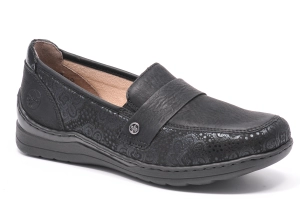 Mokasyny Rieker 48968-00 Czarne