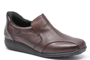 Półbuty RIEKER 47259-27 Brąz
